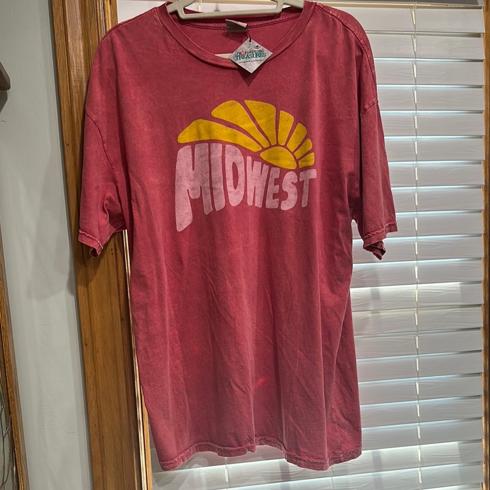 Mineral Washed, Super Soft Midwest Graphic Tee